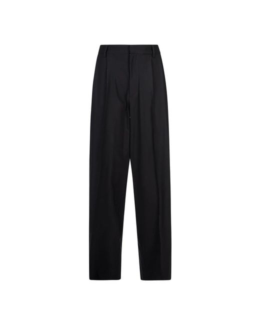 GIUSEPPE DI MORABITO Black Wide Trousers