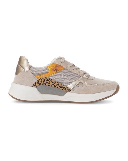 Gabor Gray Rolling Sneaker