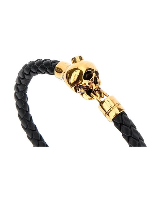 Alexander McQueen Black Bracelets for men