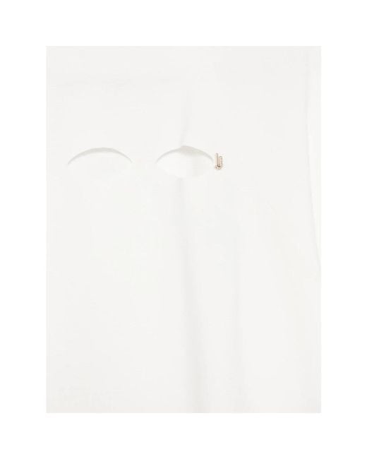 Liu Jo White Oversized Tops