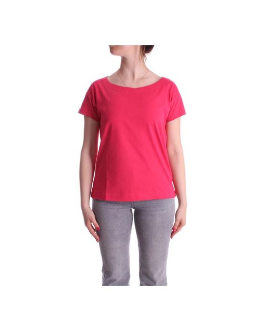T-shirt alla moda per donne di K-Way in Red