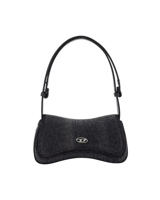 DIESEL Black Shoulder Bags