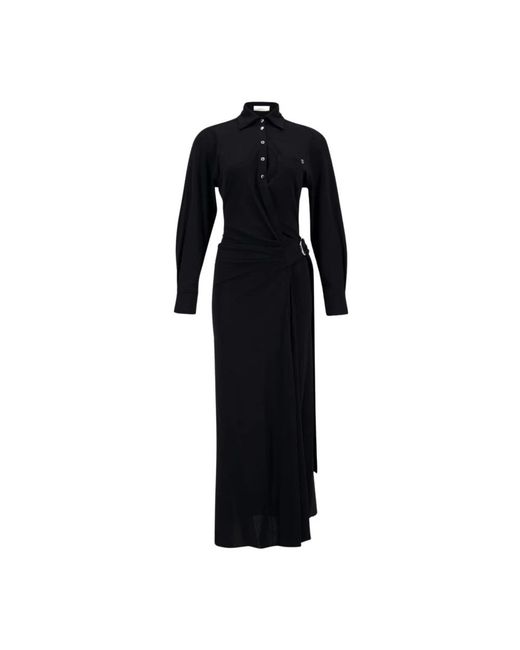 Rabanne Black Wrap Dresses