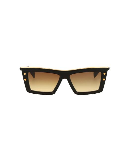 Balmain Brown Stylische b-vii sonnenbrille für den sommer