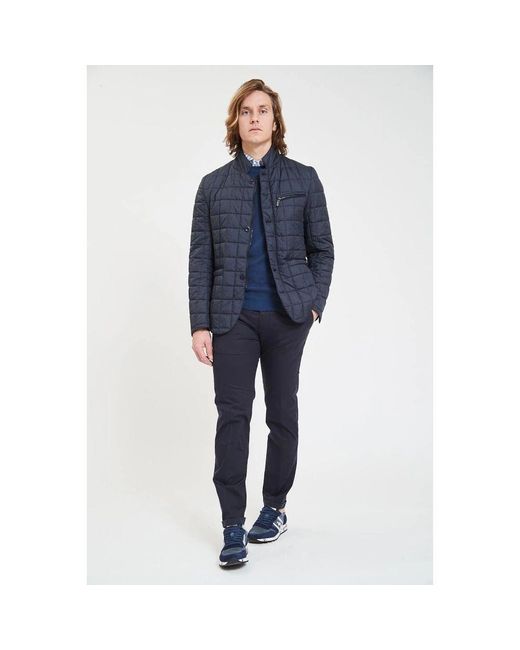 Gimo's Blue Down Jackets for men