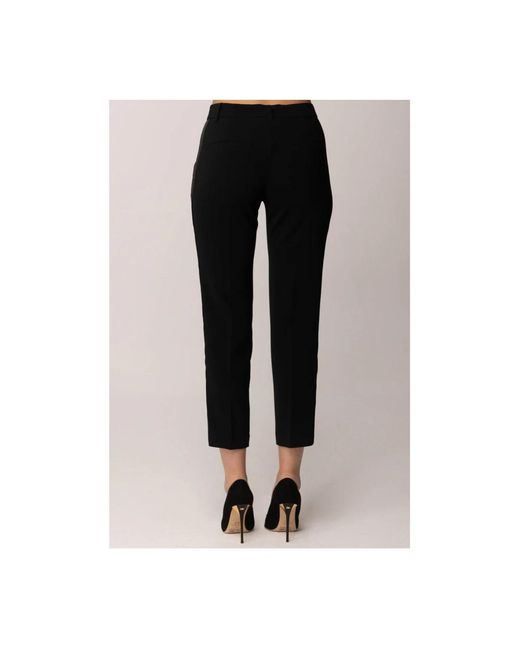 Actitude Black Cropped Trousers
