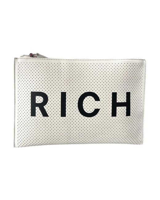 Clutches di John Richmond in White