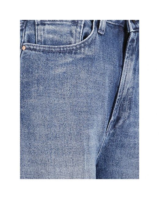 3x1 Blue Straight Fit Jeans