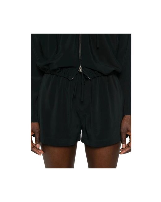 Alexander Wang Black Short Shorts