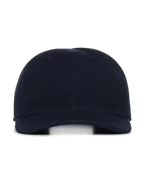 Kiton Blue Caps for men