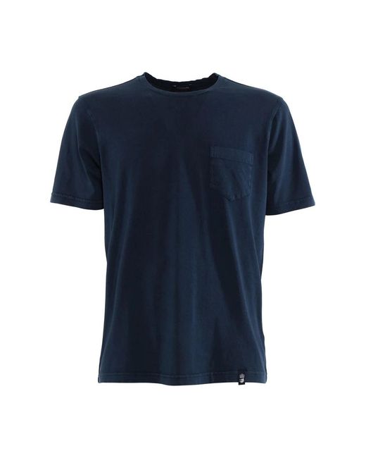 Drumohr Blue T-Shirts for men