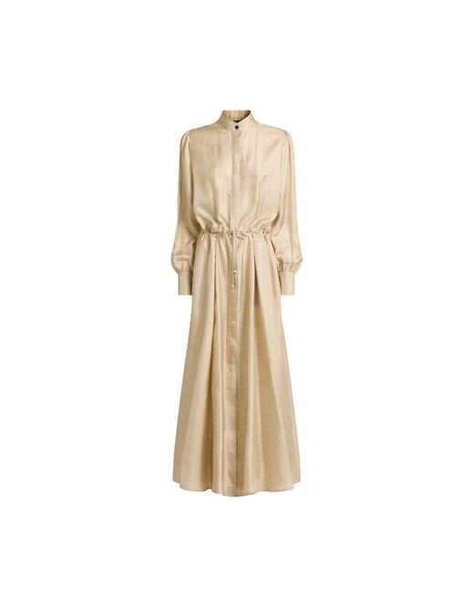 Maxi Dresses Kiton en coloris Natural