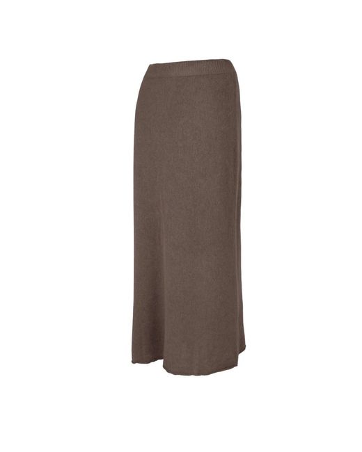 Maxi Skirts Bomboogie de color Brown
