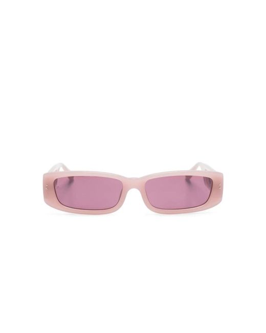 Linda Farrow Pink Lila sonnenbrille für den täglichen gebrauch