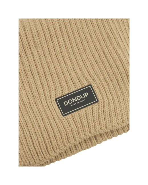 Dondup Natural Technical Wool Scarf
