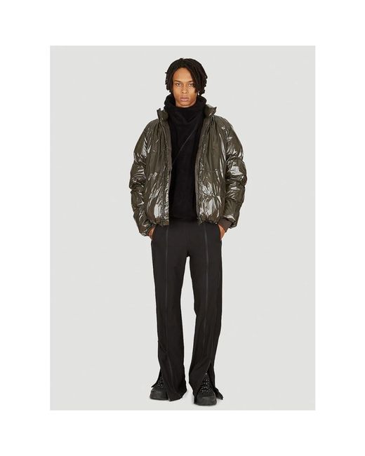 Post Archive Faction PAF Brown Down Jackets for men