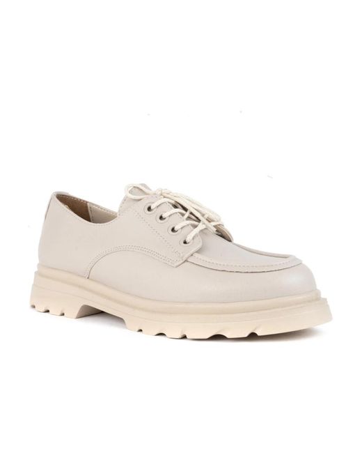 Vaani White Laced Shoes
