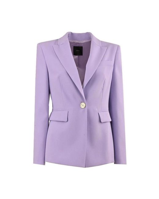 Blazers Pinko de color Purple