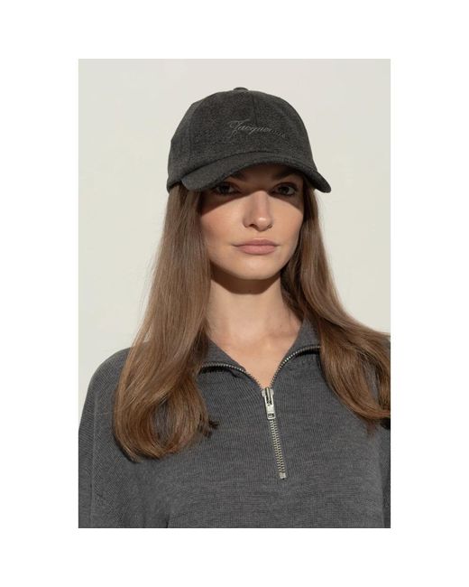 Jacquemus Cachemiro Baseball Cap in het Gray