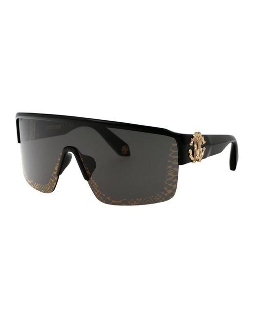 Roberto Cavalli Black Stylische sonnenbrille src037m