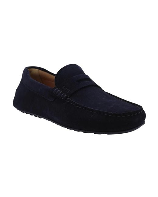 HUGO Loafers in het Black voor heren