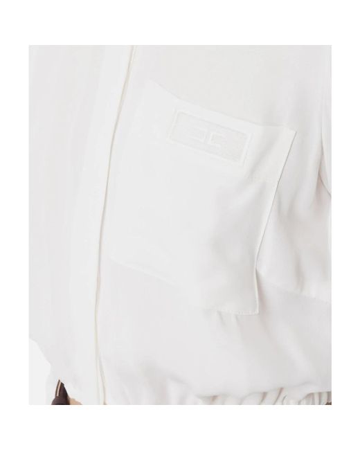 Elisabetta Franchi White Shirts