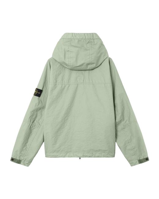 Stone Island Green Light Jackets for men