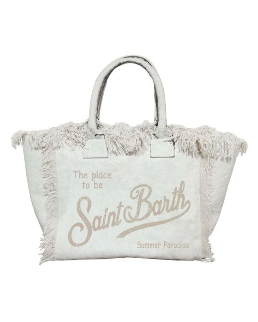 Mc2 Saint Barth Metallic Tote Bags
