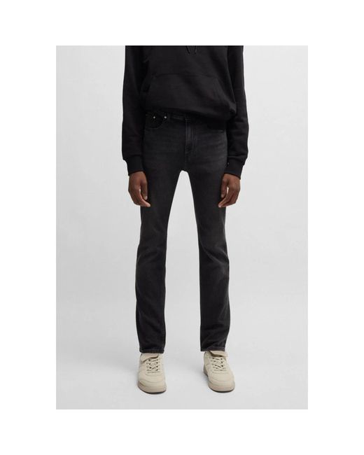 HUGO Black Slim Fit Jeans for men
