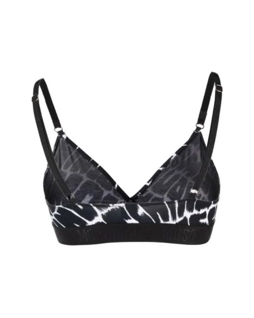 Moschino Black Bras