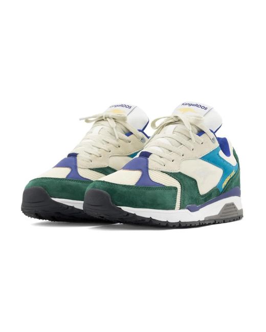 Kangaroos Ultimate Eclipse Grün Blau Sneakers in Blue für Herren