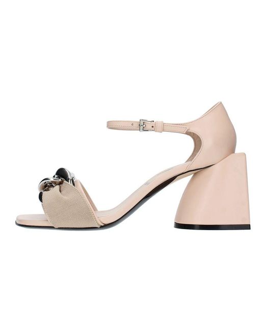 High Heel Sandals N°21 en coloris White