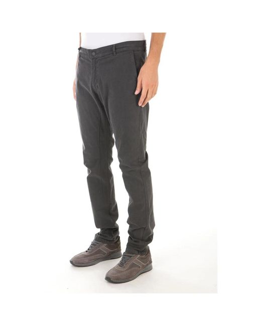 Daniele Alessandrini Gray Chinos for men