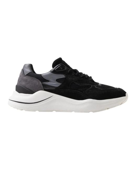 Date Black Sneakers for men