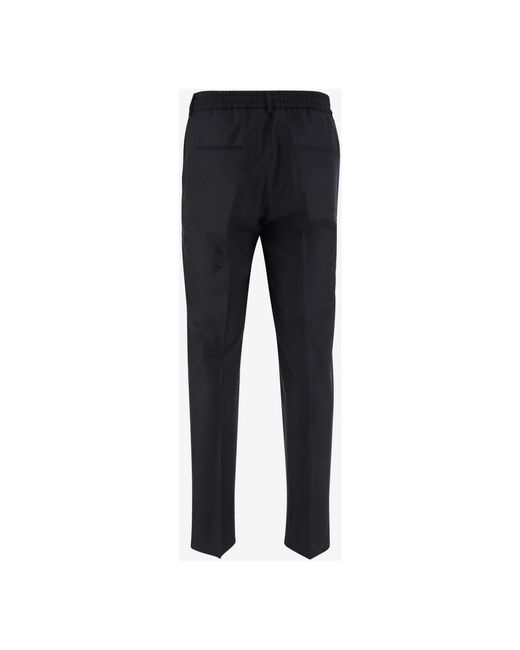 Tagliatore Blue Straight Trousers for men