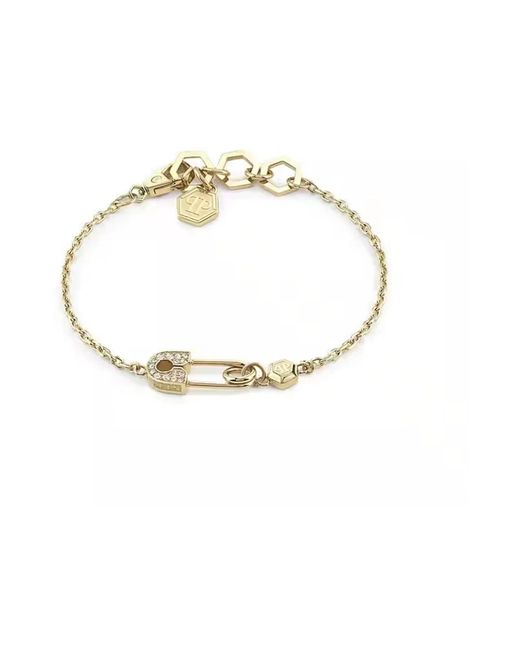 Philipp Plein Metallic Bracelets
