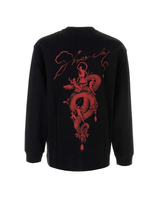 Givenchy Long Sleeve Tops in het Blue voor heren