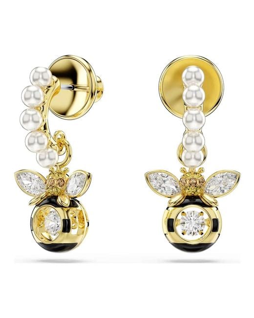 Swarovski Metallic Earrings