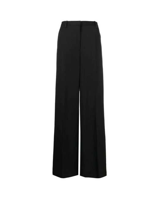 Versace Black Wide Trousers