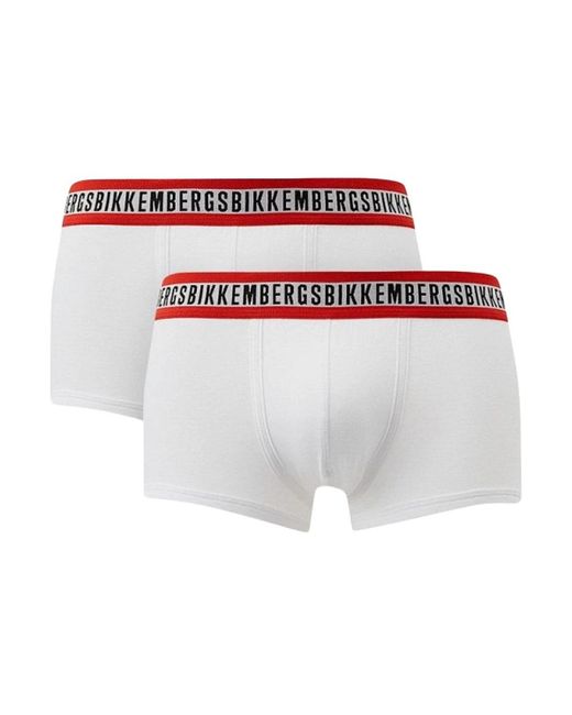 Bikkembergs White Underpants for men