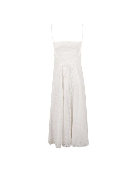 Tory Burch White Midi Dresses