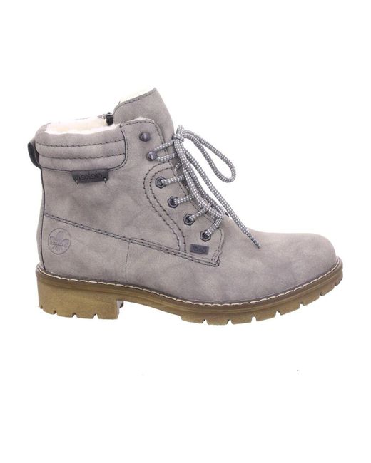 Rieker Gray Graue Stiefelette