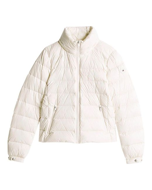 Tommy Hilfiger White Down Jackets