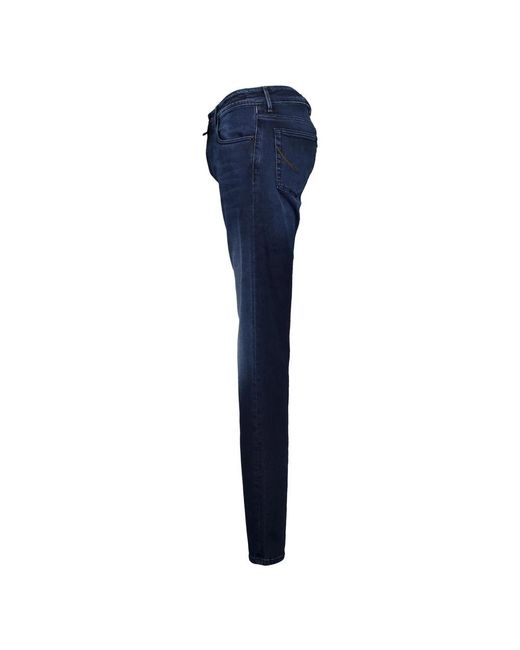 Hand Picked Blue Straight Jeans for men