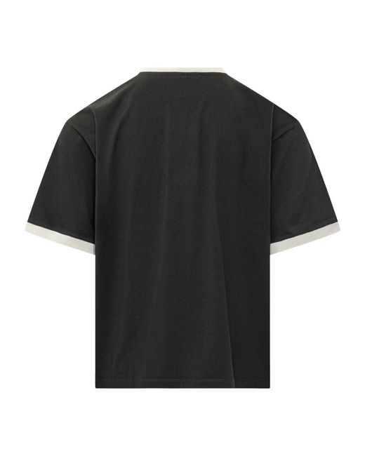 Versace T-Shirt Met Ronde Hals in het Black voor heren