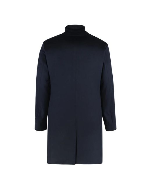 HUGO Blue Single-Breasted Coats for men