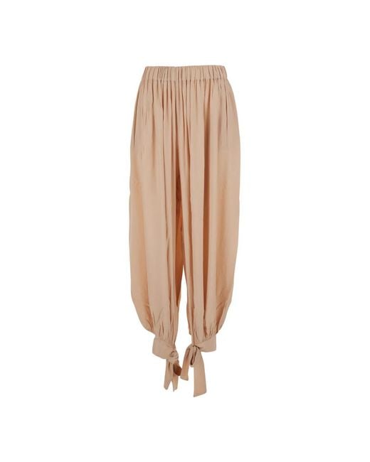 ANDAMANE Natural Tapered Trousers