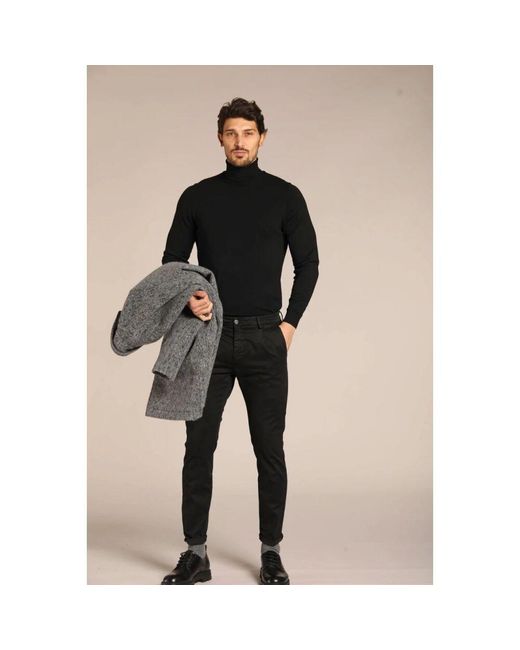 Mason's Osaka 1 falten chino hose in Black für Herren