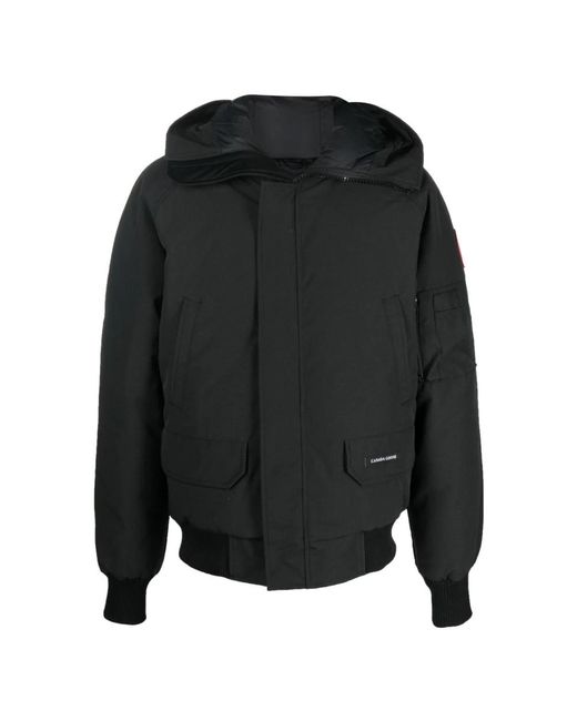 Down Jackets Canada Goose de hombre de color Black