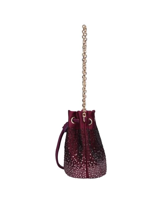 La Carrie Purple Bucket Bags